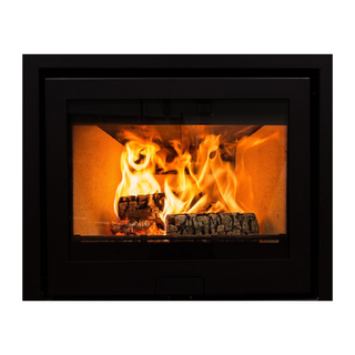 R6 SLIMLINE Solid Fuel Cassette Inset Stove Wood Burner - Di Lusso