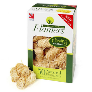 Flamers Natural Firelighters - Certainly Wood