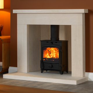 Fireline 4kW Multifuel Stove with Curved Door