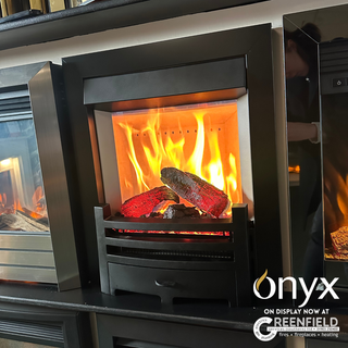 Introducing the Brand New Onyx Mirage 40i (16" Hearth Inset) Electric Fire - Landing January 2026