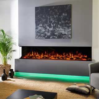 3-Sided Media Wall Fires