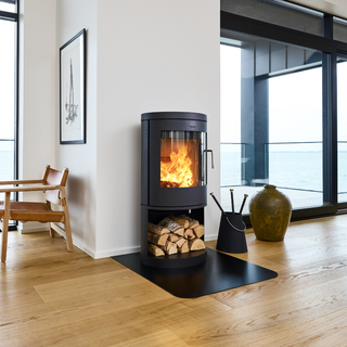 8643 Cylindrical 8.9kW Wood Burning Stove - Morsø