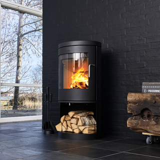 8643 Cylindrical 8.9kW Wood Burning Stove - Morsø