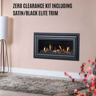 Infinity 890HD Log Effect BF Mk2 Gas Fire - Charlton & Jenrick