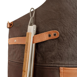Buffalo Leather Apron with Cross Back Straps - Petromax