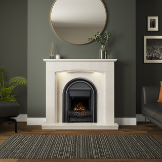 Abbey 16" Hearth Inset Electric Fire - Flare