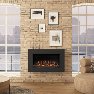 Albali 38" Wall Mounted Electric Fire - Flare