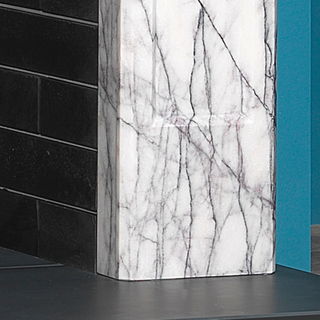 Allora 51" Lilac Marble Mantel