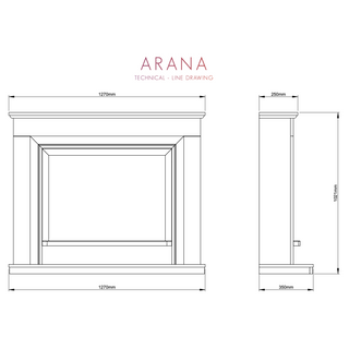 Arana 50 Floor Mounted Suite