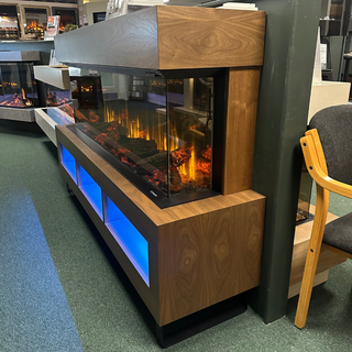 Ex-Display Flat-To-Wall Arizona Fire and Fireplace Suite