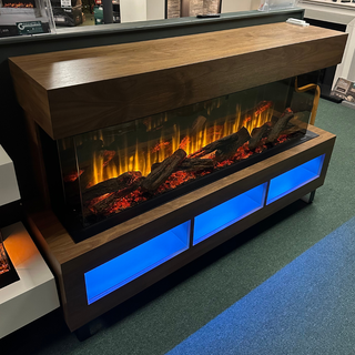 Ex-Display Flat-To-Wall Arizona Fire and Fireplace Suite