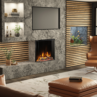 Pryzm Arteon 3SP Hole-In-The-Wall Inset Electric Fire