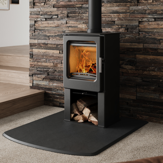 Ashcott Logstore 5kW Wood Burning Stove - Mendip