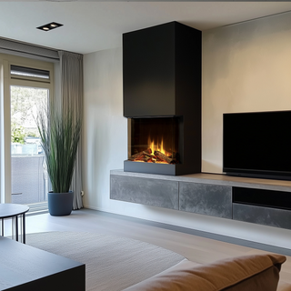 Aspire 30 Optiflame Wall Inset Electric Fire - Dimplex