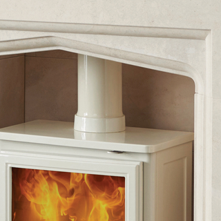 Astwick 54" Corinthian Stone Fireplace Mantel
