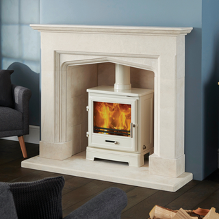 Astwick 54" Corinthian Stone Fireplace Mantel