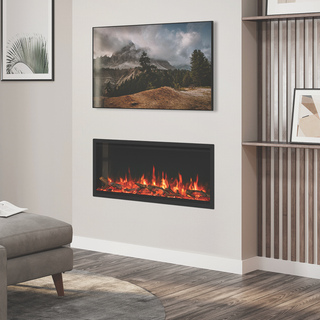 FireFX Atmos 105R Built-In Media Wall Electric Fire