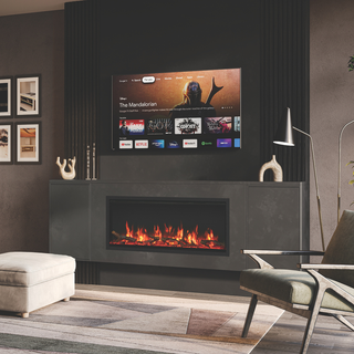 FireFX Atmos 105R Built-In Media Wall Electric Fire