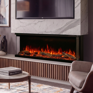 Atmos Versa 135W 3-Sided Media Wall Electric Fire – FireFX