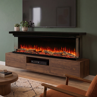 Atmos Versa 165W 3-Sided Media Wall Electric Fire – FireFX