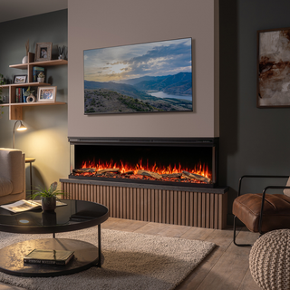 Atmos Versa 165W 3-Sided Media Wall Electric Fire – FireFX