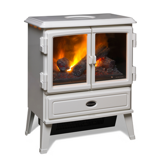 Auberry Optimyst White Electric Stove - Dimplex