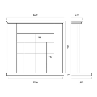 Avelar 48" Portuguese Limestone Suite