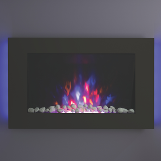 Azonto 35" Wall Mounted Electric Fire - Flare