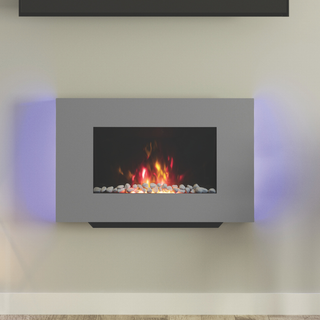 Azonto 35" Wall Mounted Electric Fire - Flare