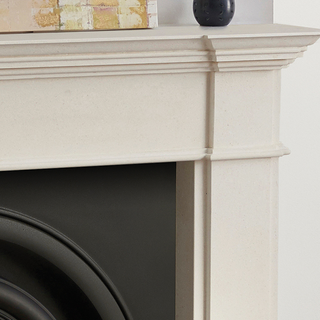 Balham 56" Aegean Limestone Mantel