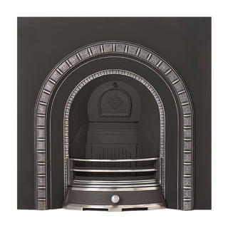 Barnwell Highlight 16" Cast Iron Arch Insert - Capital Fireplaces