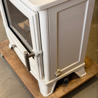 Ex-Display Gallery Bassington Gas Stove in Warm White Enamel