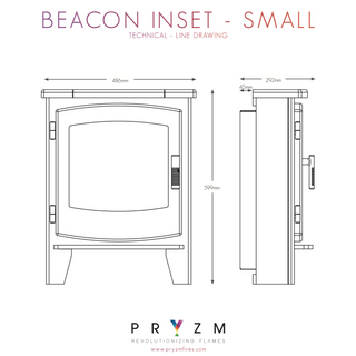 Beacon Inset Small Stove