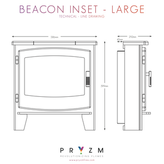 Beacon Inset Large Stove