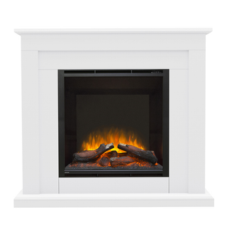 Beadnell 46" Flat-To-Wall Electric Fire and Fireplace Suite - Flare