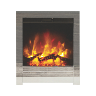 Edge Beam 16" Hearth Inset Electric Fire - Flare