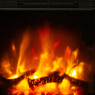 Stove Front Beam 16" Hearth Inset Electric Fire - Flare