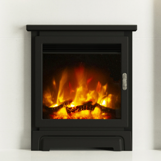 Stove Front Beam 16" Hearth Inset Electric Fire - Flare