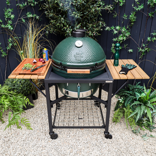 Modular Nest and Acacia Foldable Shelves Big Green Egg