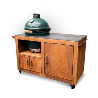 Corten Steel Kitchen - Big Green Egg