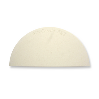 Half Moon Ceramic Baking Stone - Big Green Egg