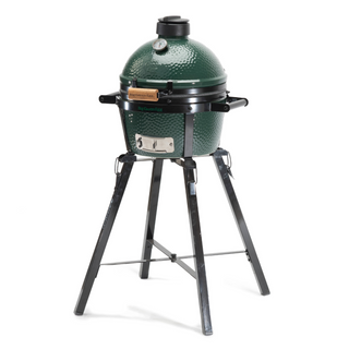 Foldable Stand and Acacia Shelves for MiniMax Big Green Egg