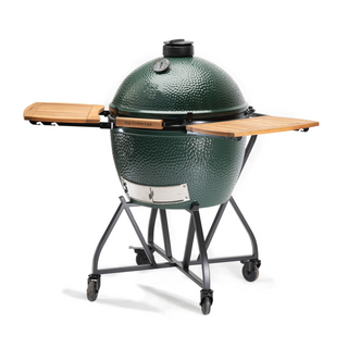 IntEGGrated Nest and Acacia Shelves Big Green Egg