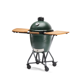 IntEGGrated Nest and Acacia Shelves Big Green Egg