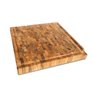 Large Teak Butchers Block - Big Green Egg