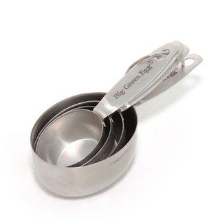Stainless Steel Measuring Cups - Big Green Egg