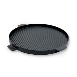 Dual-Sided Cast Iron Plancha Griddle - Big Green Egg