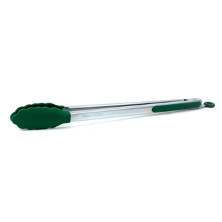 Stainless Steel Silicone Tipped 16" BBQ Tongs - Big Green Egg