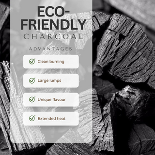 Birch Lumpwood Charcoal 10kg Bag - Globaltic