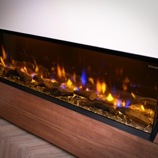 Dimplex Ignite Bold Optiflame 3-Sided Media Wall Electric Fire